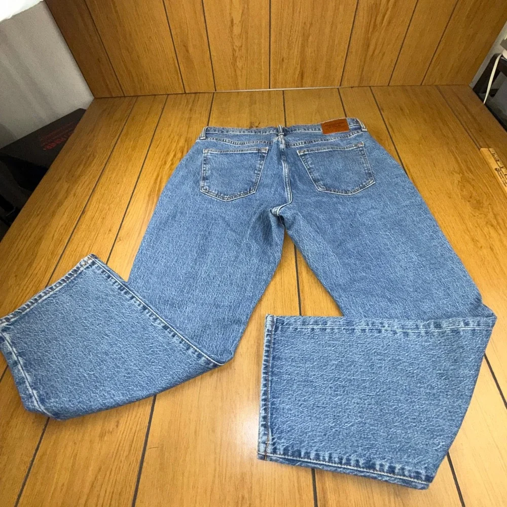 Abercrombie & Fitch Athletic Straight Vintage Stretch Jeans Blue 34x30 Mens